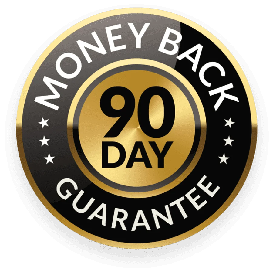 The Healing Wave Money Back Guarantee Seal